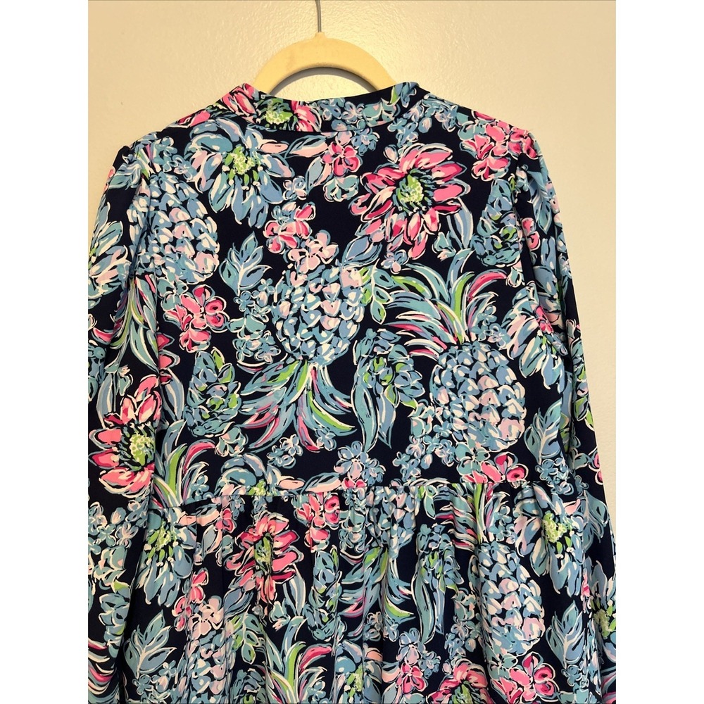 LILLY PULITZER  Winona Dress  PINEAPPLE PARADISE  Size  Small - Picture 7 of 7